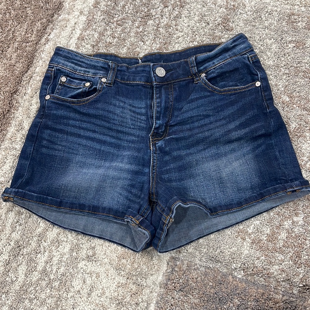 High Rise Jean Short